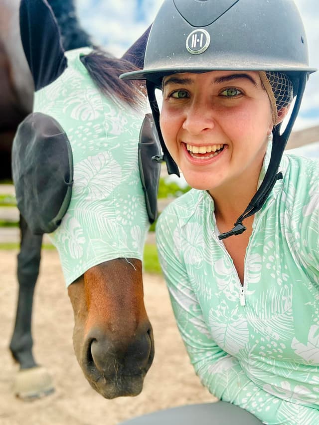 Samantha Baer, host of The Elevated Equestrian podcast